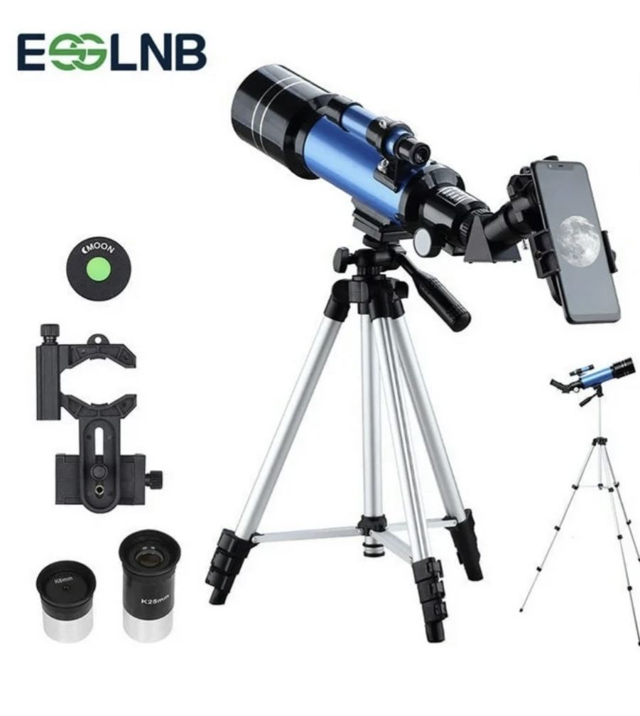 F40070M Telescope An Astronomical Monocular Equipped with a Tripod Refractor
