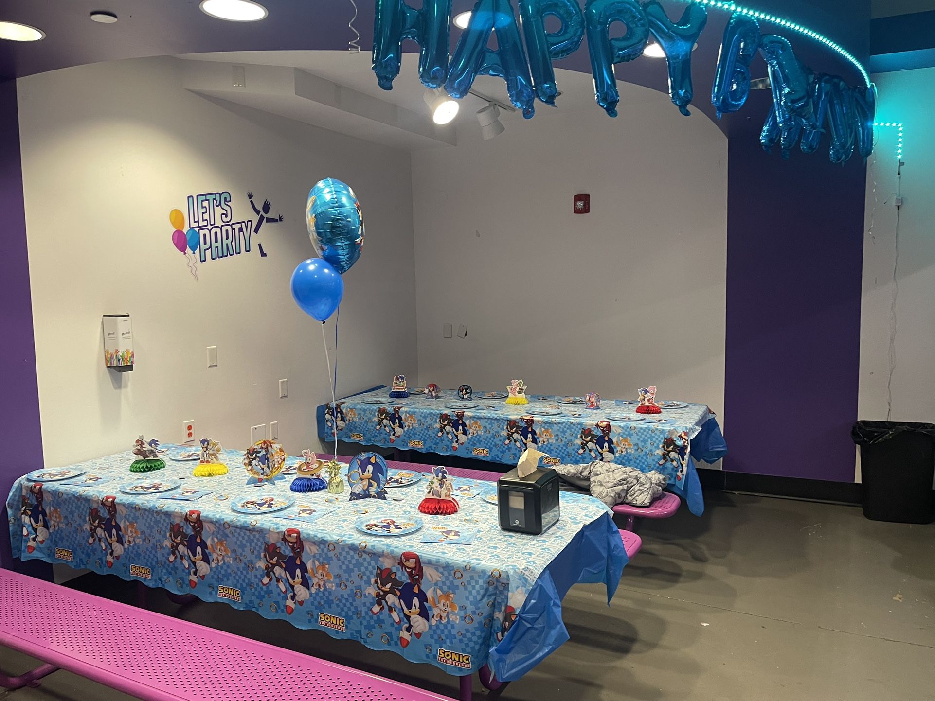 Sonic Birthday Decorations