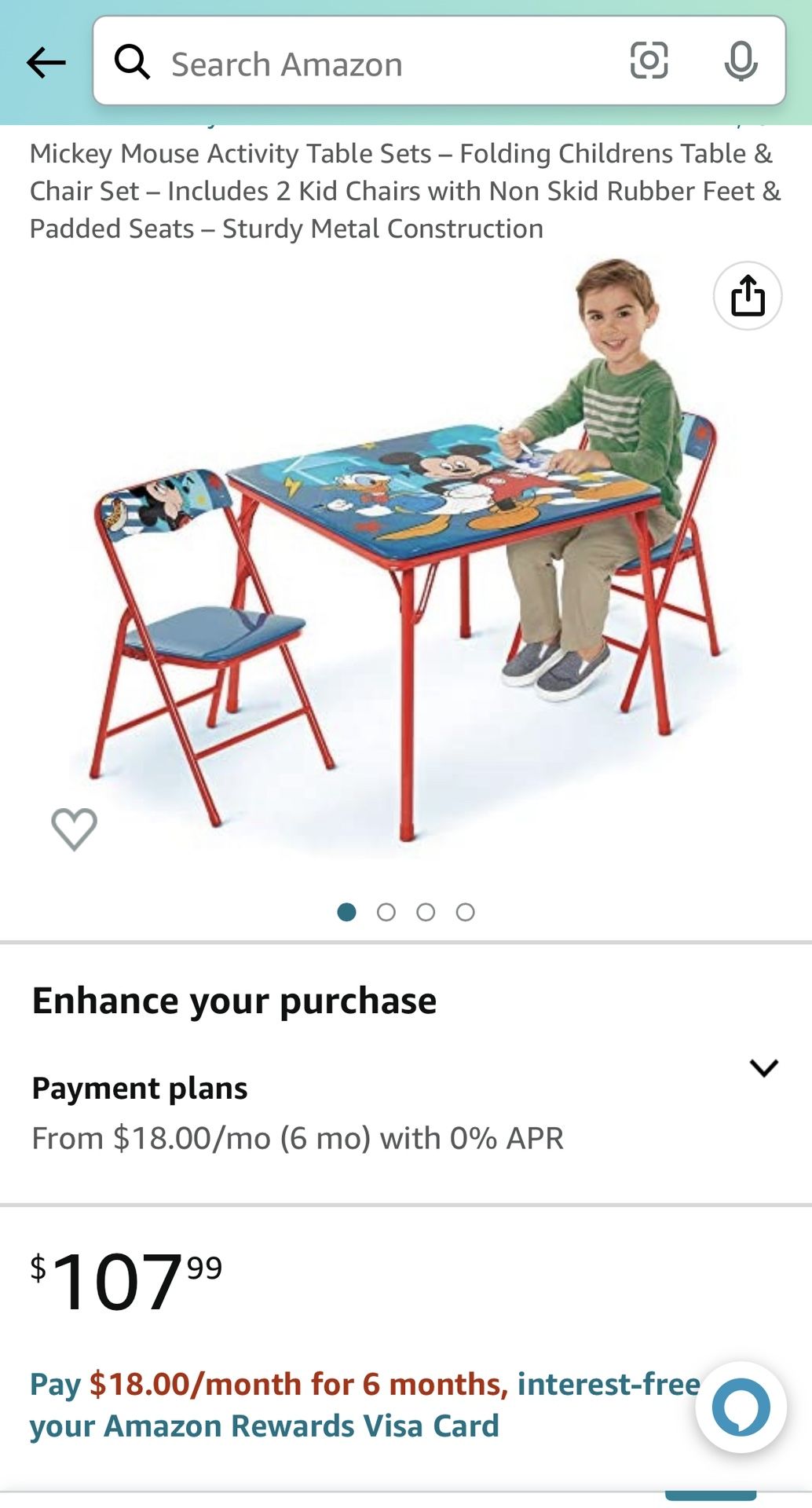 Amazon Mickey Mouse Activity Table And Chair Set Mickey Mouse