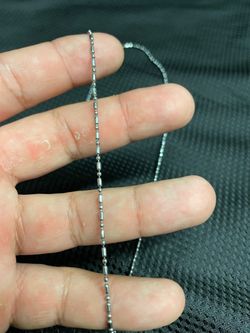 Womens Barrel Link Thin Chain New