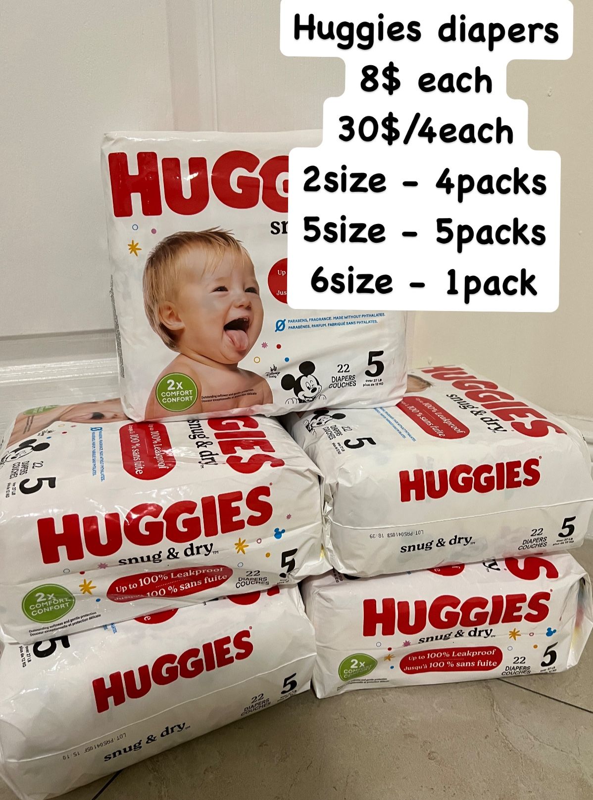 Huggies Diapers