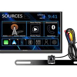 Jensen CAR723W-BC
Digital multimedia receiver with backup camera