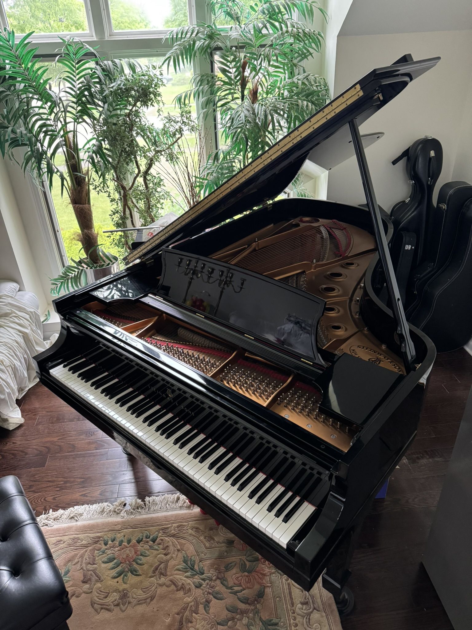 🎹 For Sale: Exquisite Steinway Model B Grand Piano – 150th Anniversary Edition 🎹 Offered by Aunt Bee’s Estate Sales – Local • Trusted • Bonded & Ins
