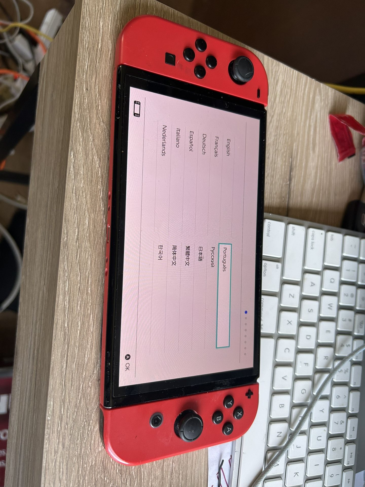 Nintendo Switch Mario Edition