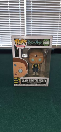 Funko Pop! Animation Rick and Morty Death Crystal Morty #660 Boxed Vinyl