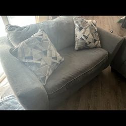 Pull Out Couch And Love Seat 