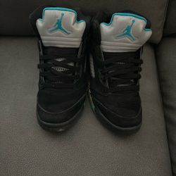 Air Jordan 5 Retro GS 'Aqua' (Size 4.5y)