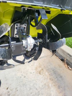 RYOBI 40V HP BRUSHLESS CORDLESS 20"IN SELF PROPELLED TILLER TOOL ONLY LIKE NEW