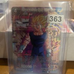 Vageta Card Dragon Ball Z Rare 
