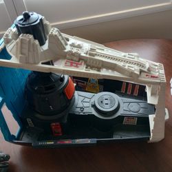 Vtg 1980 Star Wars Kenner Darth Vader Destroyer playset parts lot hologram retainer clip toy figure accessory 