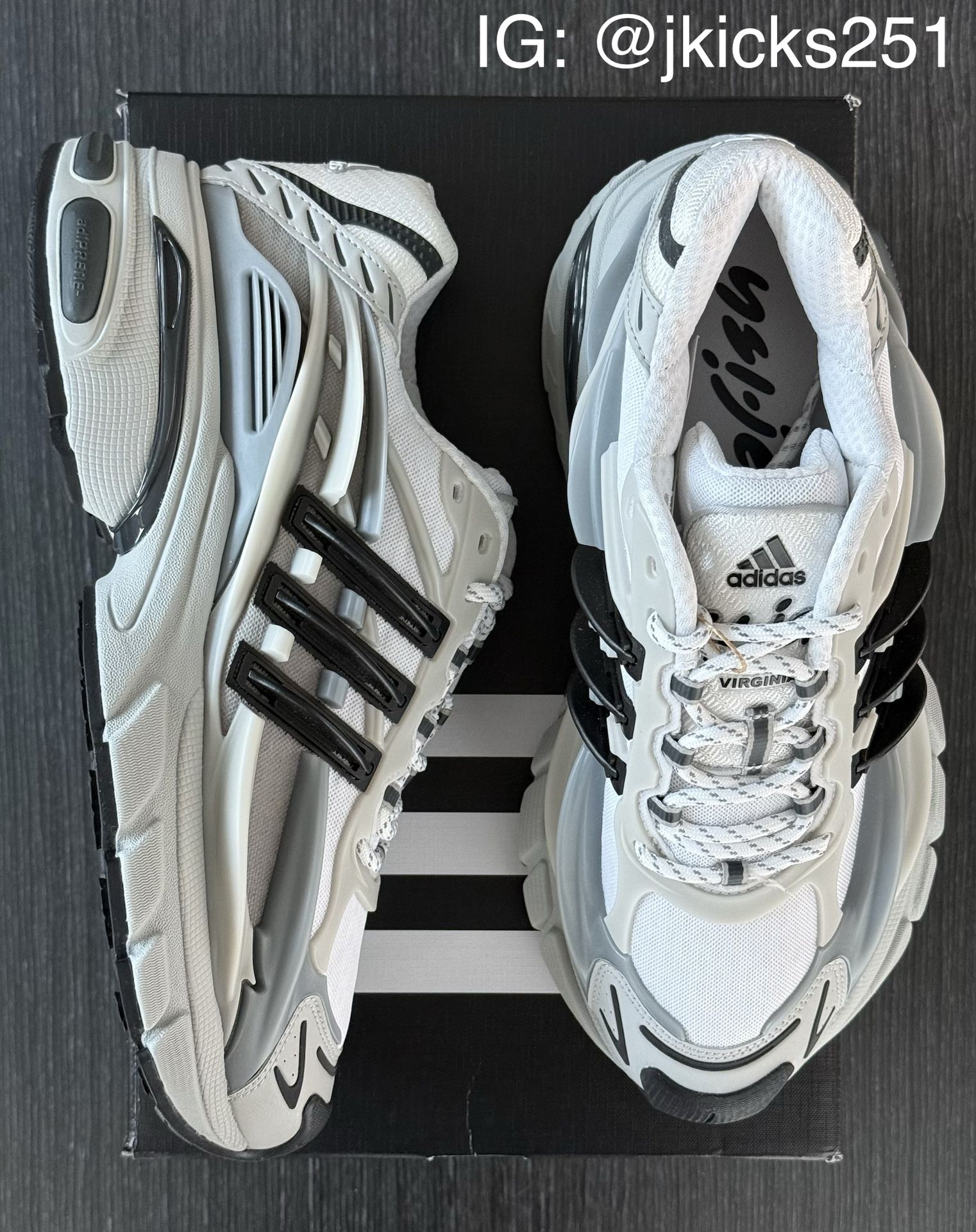 Adidas Adistar Jellyfish ”Pharrell Williams Solid Grey Black” (Size 10.5M) | Brand New Deadstock