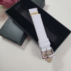 B&E Top Grain Leather Watch Band 18mm Quick Release Watch Straps, Replacement