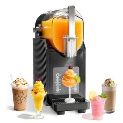 88oz Slushie Machine for Home - No Ice Needed Slushy Maker with Self-Cleaning, Professional Frozen Drink Maker, Ice Cream & Smoothie Machine for Froze