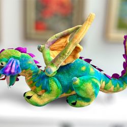 Melissa & Doug jumbo  Dragon Stuffed Plush 48"