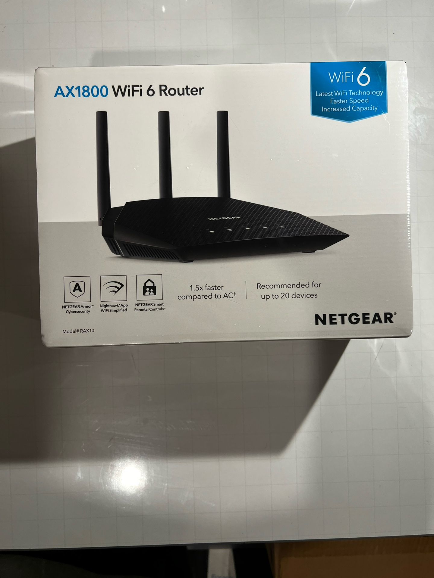 Netgear 4-Stream Dual-Band WiFi 6 Router