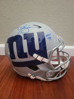 Lawrence Taylor signed helmet