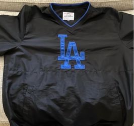 Black and blue dodger la windbreaker