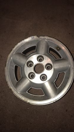 Chevy blazer rim 15 inch