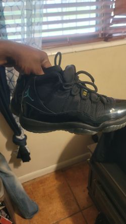Jordan 7 "Marvin the Martian" and Jordan 11 "Gamma Blue. Size 10