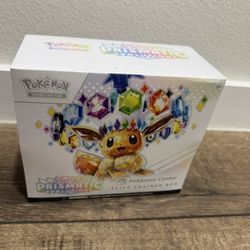 Pokemon Prismatic Evolutions Etb Pokemon Center