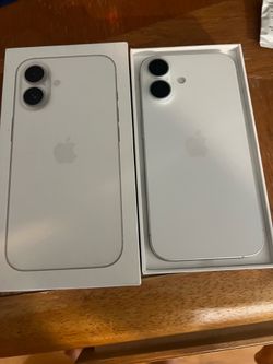 Brand new iPhone 16 white