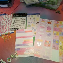 Baby Girl Scrapbook Stuff 