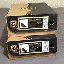 Work Boots Size 8.5 