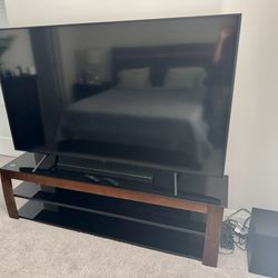 2020 Samsung 85’ w/Stand And Sound Bar Bundle 