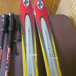 K2 Escape 5500, Tyrolia bindings Scott USA Alpine poles