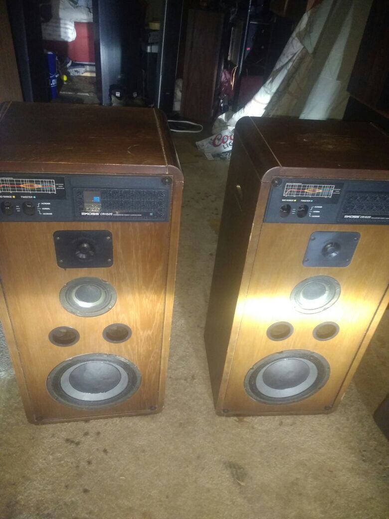 Rare Koss CM 1020 speakers PRICE REDUCED!