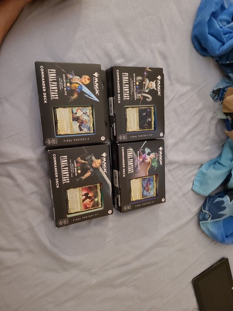 Final Fantasy Commander Decks