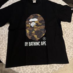 Camo Bape Shirt Size L