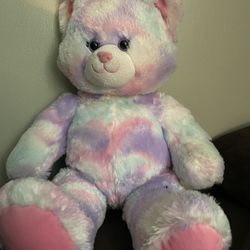 Build-A-Bear Pastel Swirl Kitty