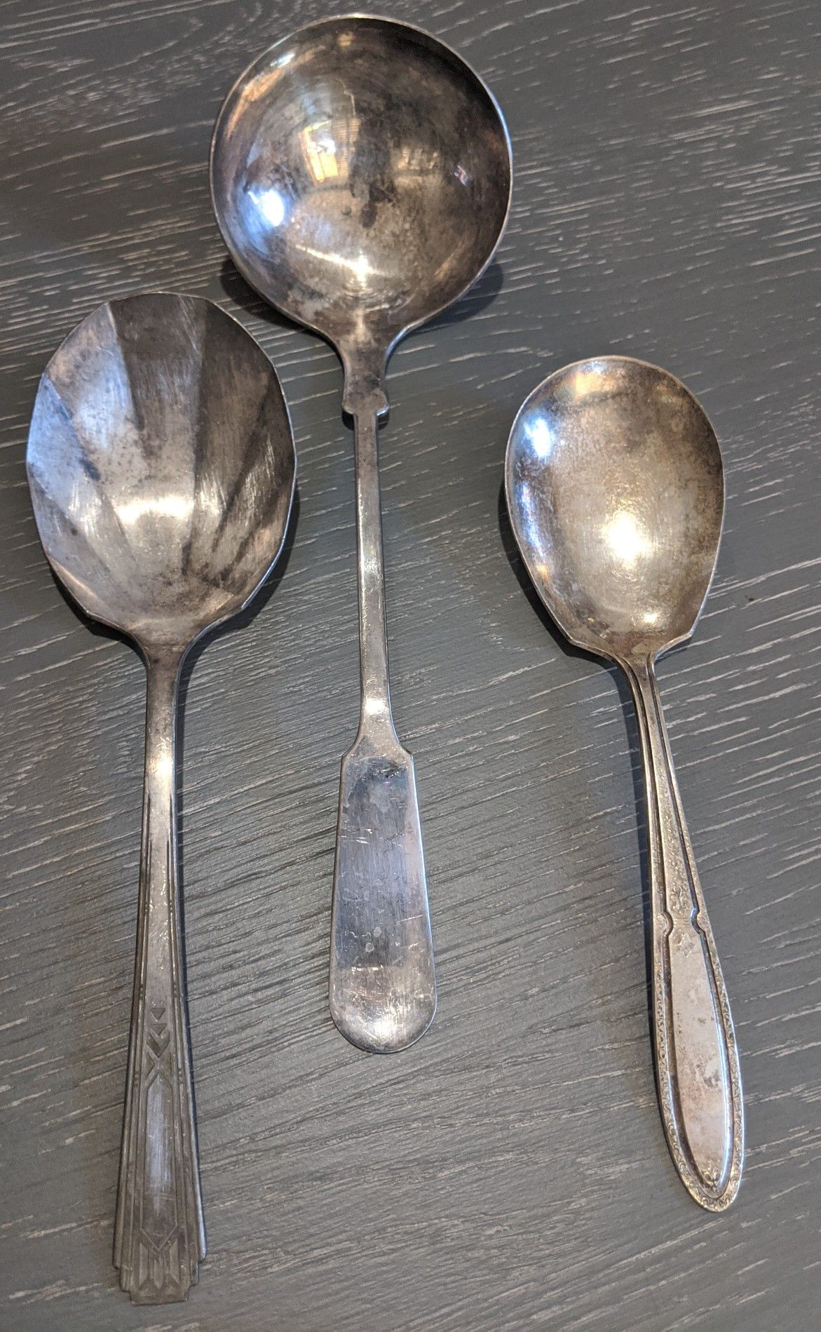 Vintage Ladles and Silverware