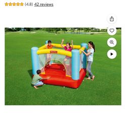 Bouncer Kids 6ft Wide 3-8 With One Blower
