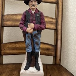 Vintage Sheriff Decanter Lionstone 1969