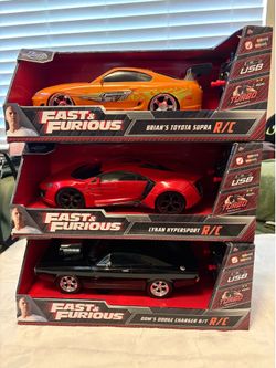 Fast and furious r/c cars