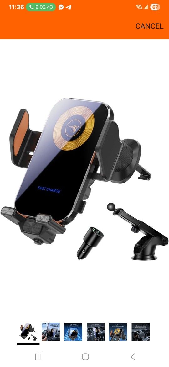 Wireless Car Charger 