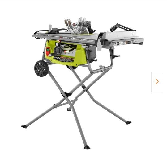 Ryobi Expendable Table Saw 10 Inch