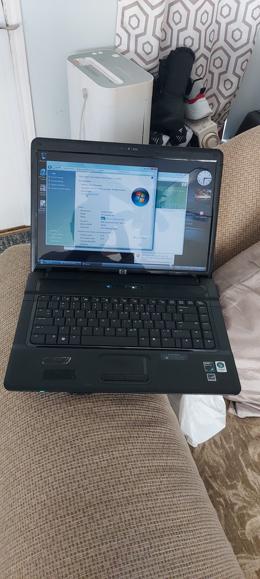 HP Model 6735s Notebook 100GB Hard Drive 2GB Ram
