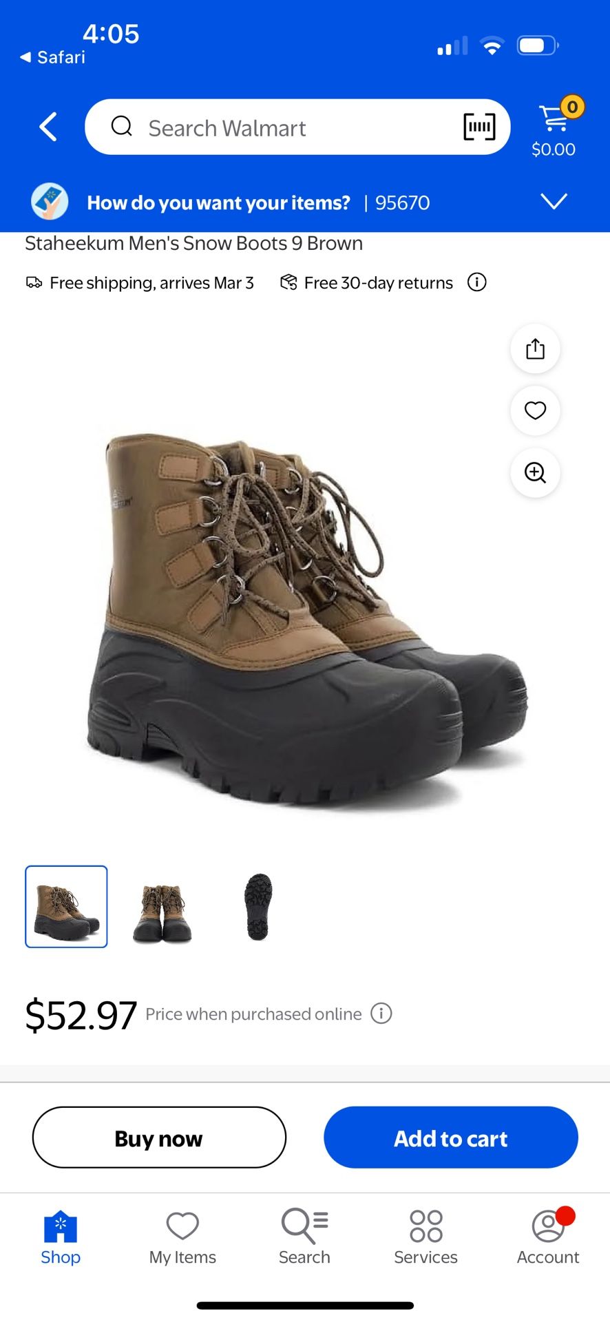 Men’s SNOW BOOTS