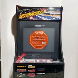 Arcade1Up Asteroids 8 Games PartyCade Portable Home Arcade Machine NIB