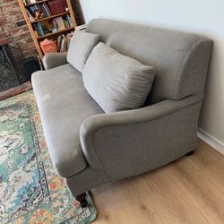 Pottery Barn Carlisle Sofa – Light Gray – $400 OBO MUST GO ASAP! First Come first served!