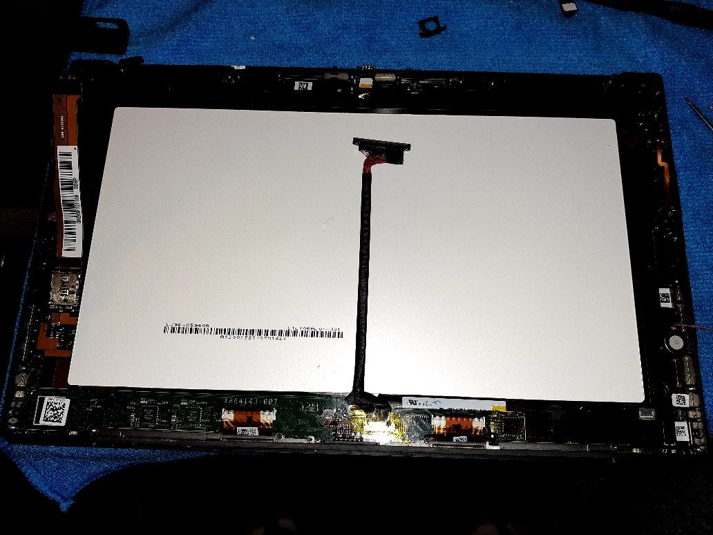 Microsoft surface pro 1 screen