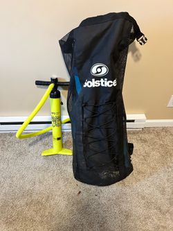The Solstice Islander is a performance touring inflatable stand-up paddle board