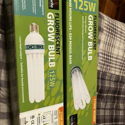 2 Brand New Fluorescent Grow Lights 