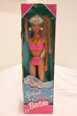 Splash N Color Barbie W/ Colored Hair