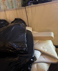 Sleep number climate control bed and bed frame