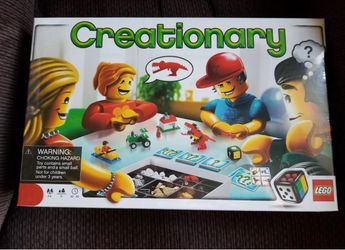 Lego Creationary Board Game Retired Game New Sealed