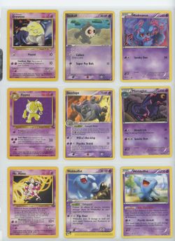 Pokémon TCG Lot 95 – 9 Cards | MP-LP